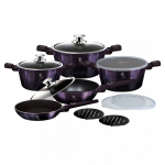 13 DALIŲ PUODŲ RINKINYS BERLINGER HAUS BH-7143 PURPLE