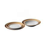 3 Lėk&scaron;čių Rinkinys White & Gold BERGHOFF