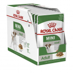 Royal Canin MINI ADULT drėgnas maistas &scaron;unims 12 x 85g