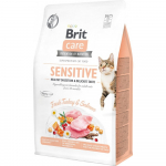 Brit Care Cat SENSITIVE Healthy Digestion & Delicate Taste 2kg