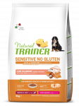 TRAINER Sensitive PUPPY &  JUNIOR Medium/Maxi SALMON 12kg