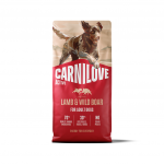 CARNILOVE Dog Active LAMB & WILD BOAR maistas &scaron;unims 2 x 12kg