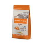 NATURE'S VARIETY Original Sterilized Cat sausas pa&scaron;aras su la&scaron;i&scaron;a katėms 1,25kg