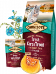 CARNILOVE Cat Fresh Carp & Trout Sterilised  2kg