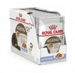 ROYAL CANIN FHN Ageing +12 in jelly konservai drebučiuose vyresnėms katėms 12 x 85g