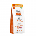 BRIT CARE Hypoallergenic Adult MEDIUM Breed LAMB 3kg