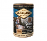 CARNILOVE Dog SALMON & TURKEY konservai &scaron;unims 6 x 400g