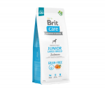 BRIT CARE Grain Free Junior Large Breed Salmon & Potato 2 x 12kg
