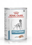 ROYAL CANIN Veterinary HYPOALLERGENIC pa&scaron;tetas &scaron;unims 12x410g