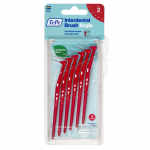 TePe Angle tarpdančių &scaron;epetėliai 0.5 mm raudoni, N6