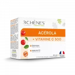 3 CHENES Acerola Vit.C 500mg tab.N24