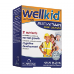 WellKid vitaminų kompleksas 4-12m. vaikams, kramtomosios tabletės N30