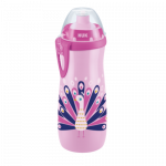 NUK First Choice+ Polipropileninis sportinis puodelis su spalvų keitimo efektu, 450 ml (24m+)