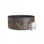 Mspa Frame Mono ECO. 8 vietų 192 cm pločio pripučiamas Spa masažinis baseinas Naujas 2025 modelis