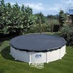 Uždengimas apvaliam GRE baseinui, vasarinis