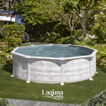 Apvalus GRE plieninis antžeminis baseinas Grenlandija