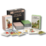 Les Mini-jeux rinkinys - Tarot A.E. Waite & Petit Lenormand (Prancūzų k.) Cartamundi Cartomancie Dusserre
