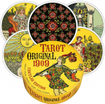 Tarot Original 1909 kortos apvalus leidimas Lo Scarabeo