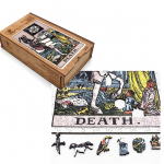 Tarot: Death (Rider-Waite) Dėlionė I&scaron; Medžio (250 detalių) Fantasy Puzzles