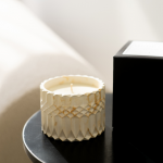 Sojų va&scaron;ko žvakė &bdquo;Merkurijus&rdquo; - 1. Bergamotė su citrina