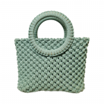 Macrame rankinė - Maia - sąmanų spalvos