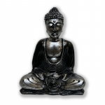 Juoda budos statulėlė