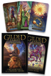 Gilded Tarot Royale kortos ir knyga Llewellyn