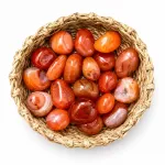 Karneolio būgninukai - Nuo 20 iki 30 g.