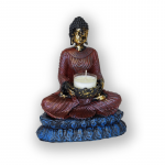 Žvakidė arbatinėms žvakėms &bdquo;Raudona buda&rdquo;