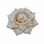 Vienetinė arbatinių žvakučių žvakidė &bdquo;Lotosas&rdquo;