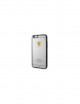 Ferrari Racing Shield dėklas, skirtas iPhone 6 Plus / iPhone 6S Plus - skaidrus ir juodas