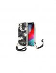 Guess Camo Collection dėklas, skirtas iPhone 12 Pro Max - juodas