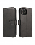 Magnetinis dėklas Eleganti&scaron;kas dėklo dangtelis su apvertimo ir stovo funkcija, skirta Motorola Moto G Power 2022 Black