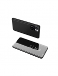 Clear View Case atverčiamas dangtelis Oppo A76 / Oppo A36 / Realme 9i juodas