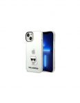 Karl Lagerfeld Choupette Body dėklas iPhone 14 Plus - skaidrus