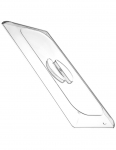 Dangtis ledų padėklui plok&scaron;čias polikarbonatas 360x165mm - HENDI 807088