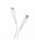 USB-C PD 25W 1 m laidas &ndash; baltas