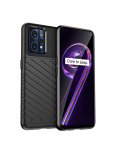 Thunder Case lankstus &scaron;arvuotas dėklo dangtelis, skirtas Realme 9 Pro + (9 Pro Plus) juodas