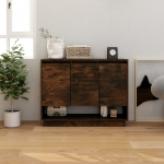 &Scaron;oninė spintelė, dūminio ąžuolo spalvos, 97x31x75cm, MDP