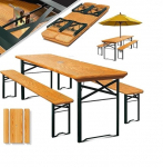 Lauko stalas su suoliukais