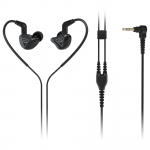 STUDIJINĖS IEM AUSINĖS SU DVIGUBAIS HIBRIDINIAIS GARSIAKALBIAIS BEHRINGER MO240 Studio Monitoring Earphones with Dual Hybrid Drivers