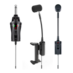 BELAIDIS PRISEGAMAS MIKROFONAS GITARAI acemic JT-5 Wireless Acoustic Guitar Microphone UHF 660-690 MHz