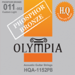 Olympia HQA-1152PB Acoustic Guitar Strings .011-.052