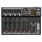 ANALOGINIS 8-NIŲ AUDIO KANALŲ, USB, MP3, BLUETOOTH IR DSP MIK&Scaron;ERIS DNA QFX8 SU FANTOMINIU +48V MAITINIMU