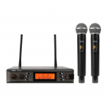 DVIEJŲ BEVIELIŲ MIKROFONŲ SISTEMA DNA UVS-2 518-542 MHz