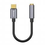 PERĖJIMAS USB-C/3,5MM BASEUS CATL54-0G PILKAS