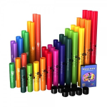 TONINIŲ VAMZDŽIŲ RINKINYS BUM BUM RURKI BBR-1010 (41VNT)BBR_BWKL KLASĖS RINKINYS