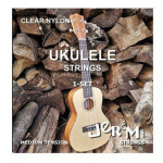 STYGŲ KOMPLEKTAS UKULELEI JEREMI UKULELE STRING SET VIDUTINIO TEMPIMO