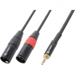 PD Connex Cable 2x XLR Male - 3.5mm Stereo 6.0m 176.023