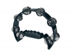 Hayman HTA-40-BK Half Moon Tambourine - Black